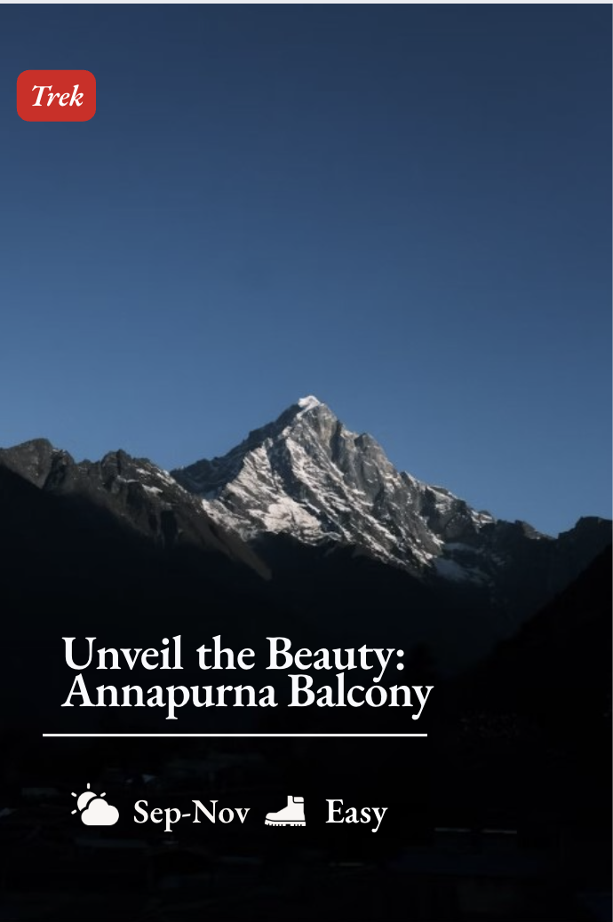 Unveil the Beauty: Annapurna Balcony (Khopra Ridge) Trek